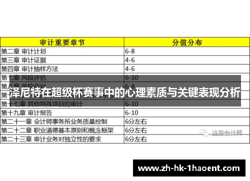 泽尼特在超级杯赛事中的心理素质与关键表现分析