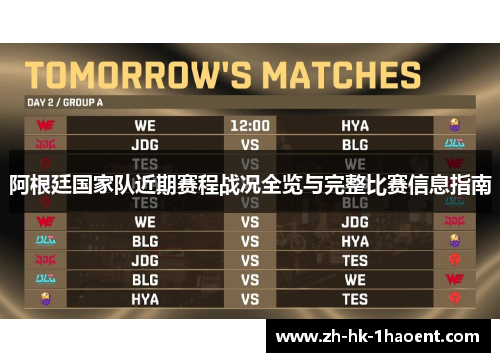 阿根廷国家队近期赛程战况全览与完整比赛信息指南